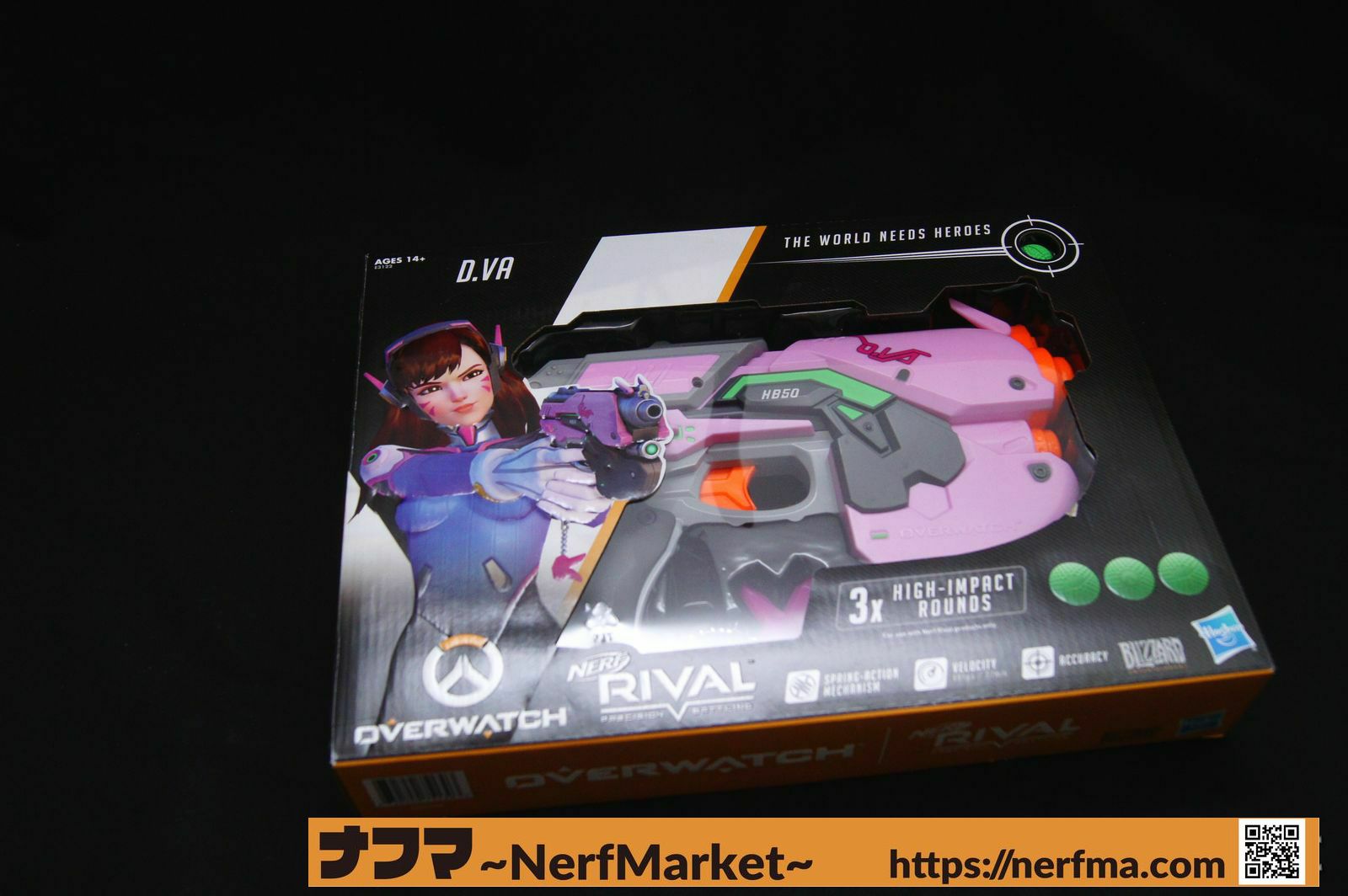 Nerf lançará arma inspirada na Light Gun da personagem D.Va, de Overwatch -  Canaltech