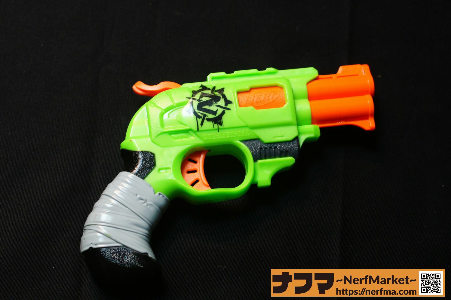 レビュー ゾンビストライク ダブルストライク ナーフ界のデリンジャー風 ナフマ Nerfmarket