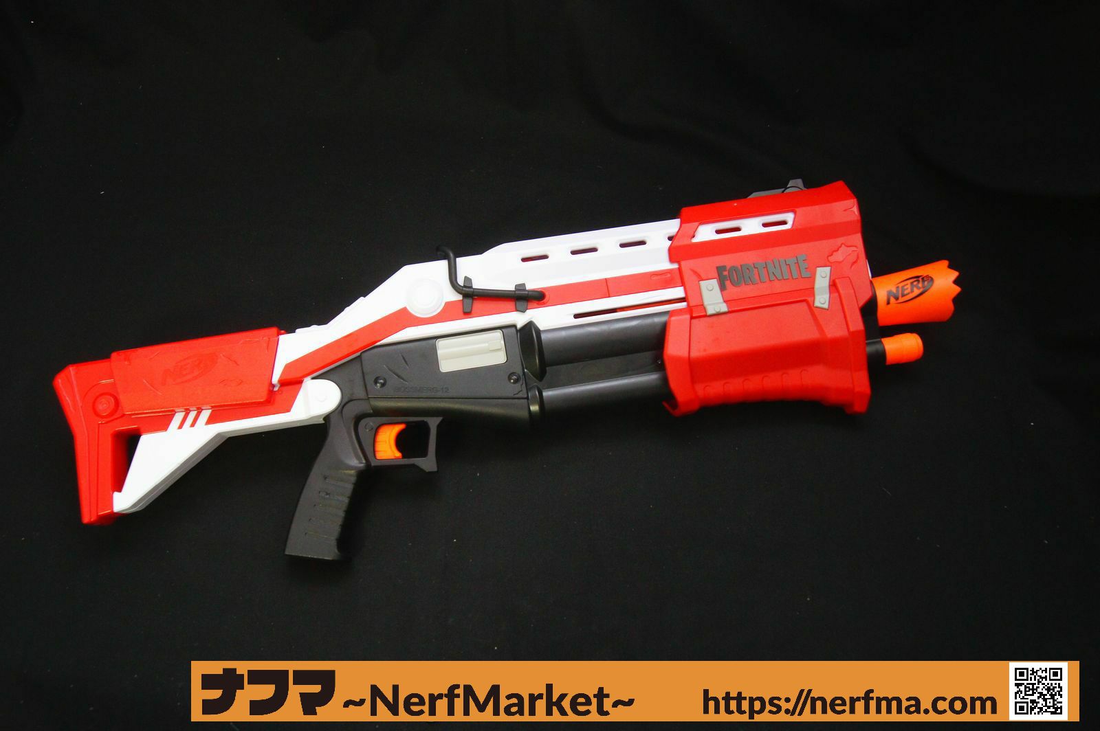 レビュー フォートナイト タクティカルショットガン ついに登場 メガ仕様の紅白ショットガン ナフマ Nerfmarket